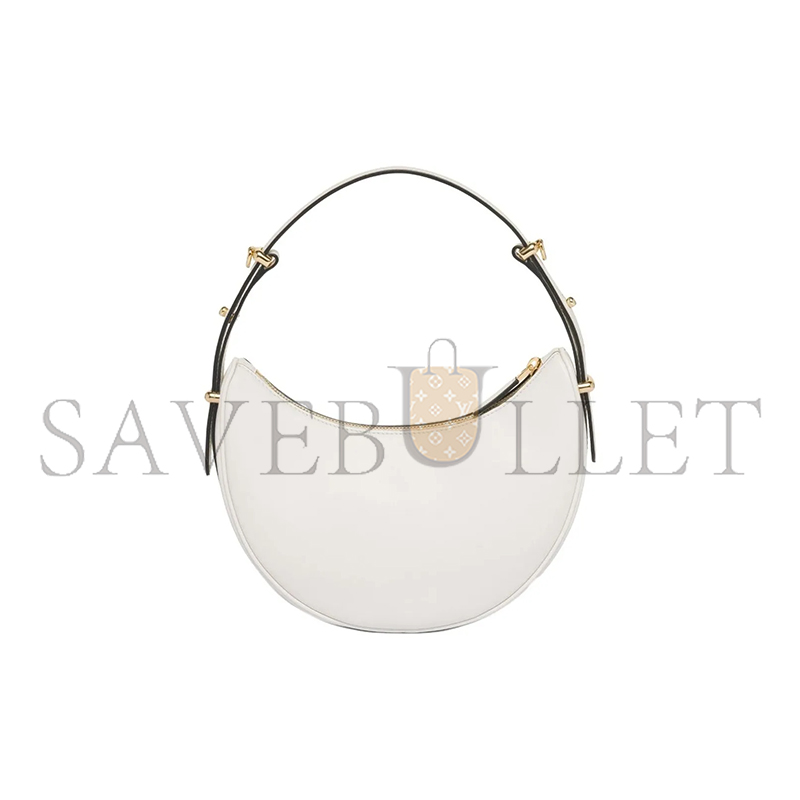 Pra*a arque leather shoulder bag 1bc194 (22*18*6cm)